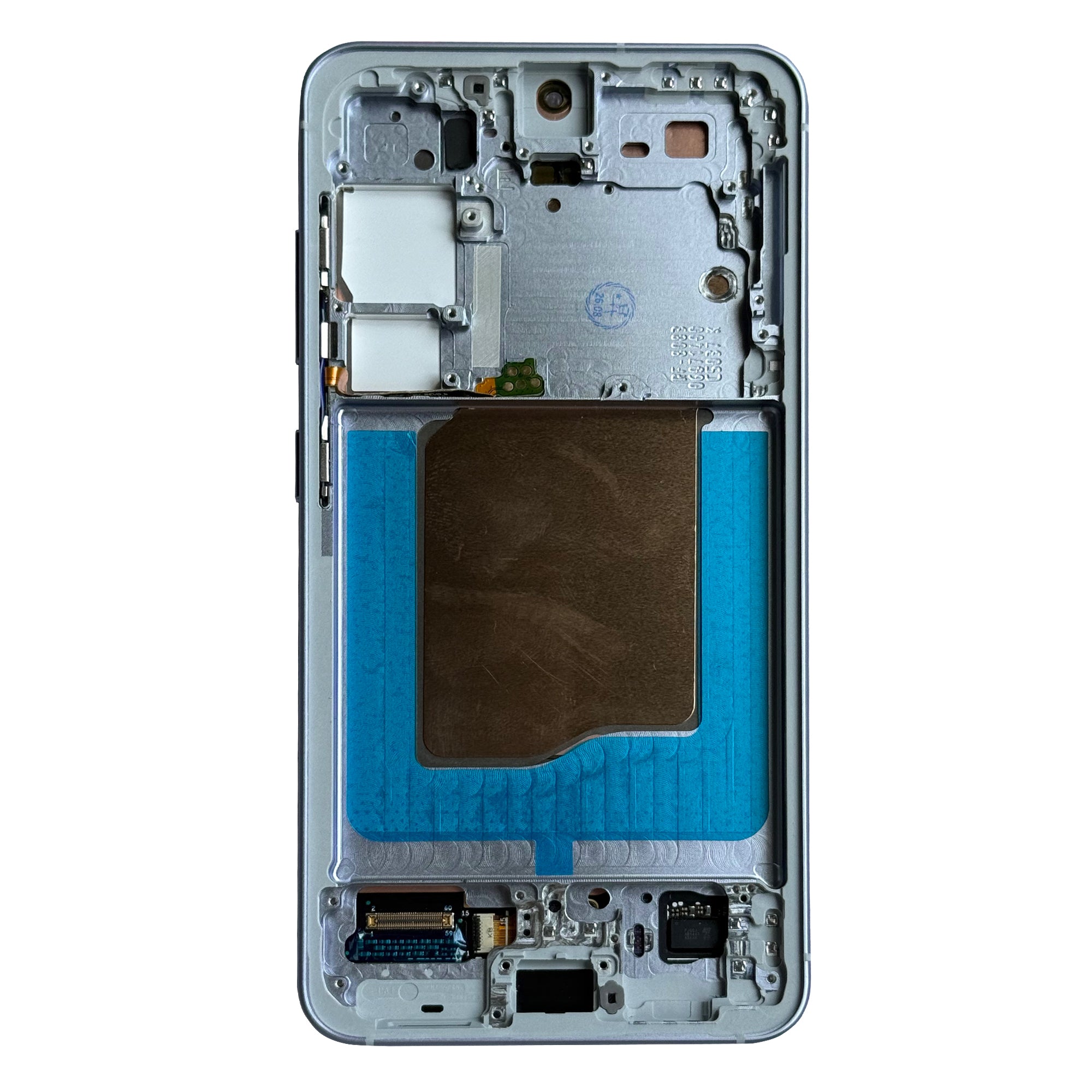 Samsung Galaxy S25 S931B Display And Digitizer With Frame Icy Blue Pre-Assembled