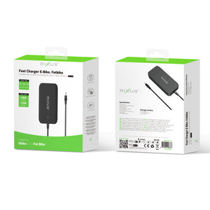 Rixus RXLC23 Fast Charger For Fatbike Ouxi V8,H9 Black