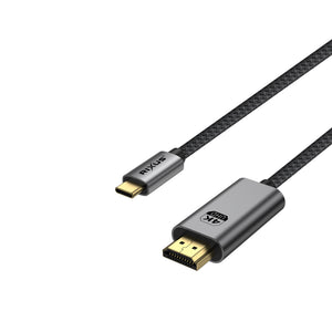 Rixus RXHU15 USB-C To HDMI Cable Premium 4K 1.8m Space Gray