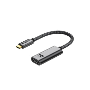 Rixus RXHU17 USB-C To HDMI Female Converter 20cm Space Gray