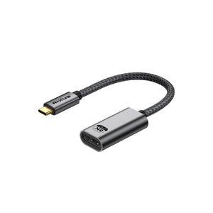 Rixus RXHU18 USB-C To Display Port Female Converter 20cm  Space Gray