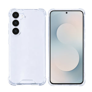 Rixus Anti-Burst Case For Samsung Galaxy S25 FE Transparent
