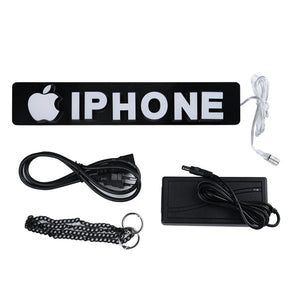 For Apple iPhone Advertising LED Display Board Black