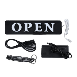 Open Advertising LED Display Board Black