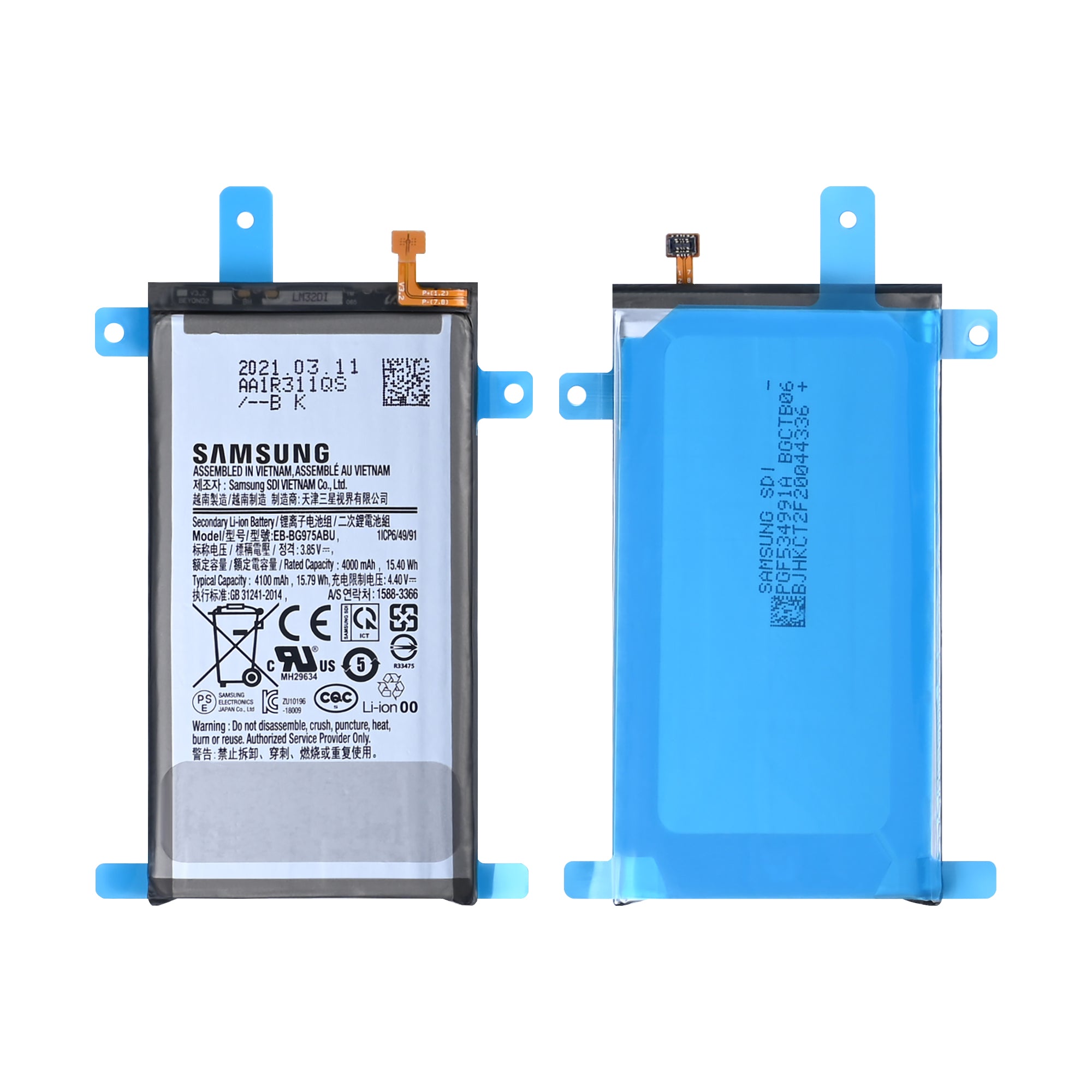Samsung Galaxy S10 Plus G975F Battery EB-BG975ABU Original Bulk