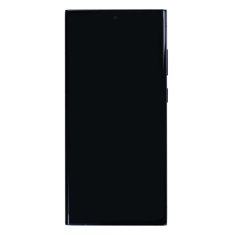 Samsung Galaxy S23 Ultra S918B Display And Digitizer With Frame Phantom Black Soft-OLED