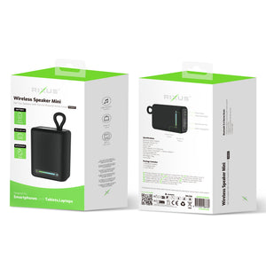 Rixus RXBS55 Wireless Speaker Mini Black