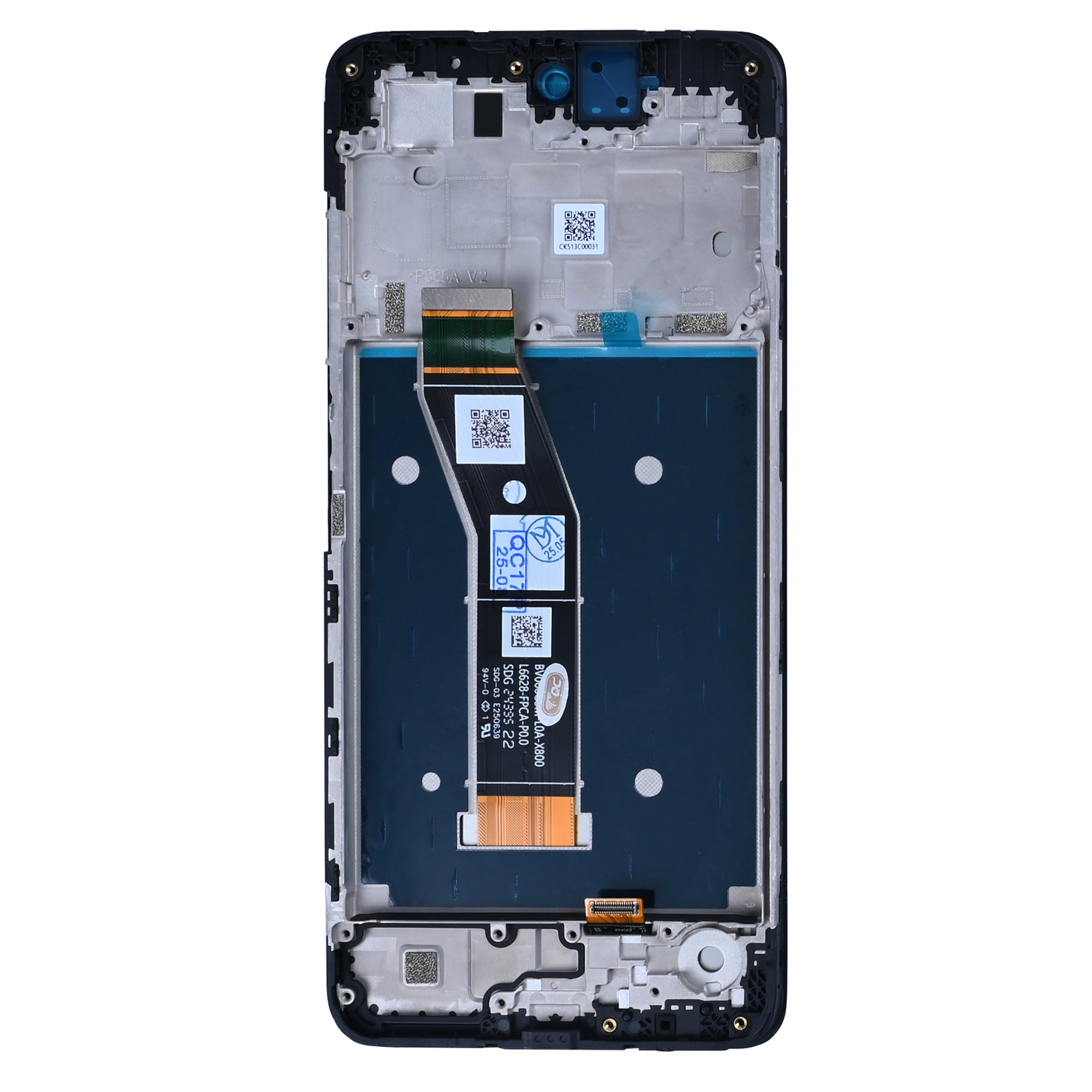 Motorola Moto G24 Power Display And Digitizer With Frame Black OEM