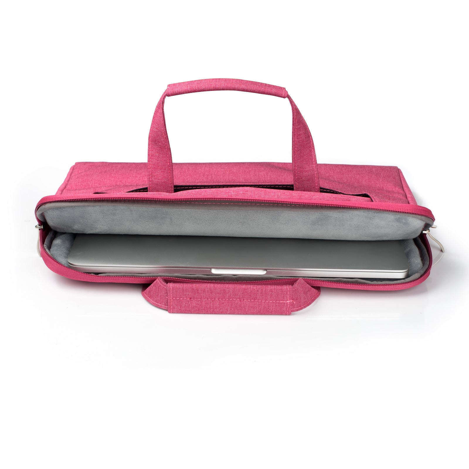 Laptop Sleeve Bag With Shoulder Strap 13, 14.2 inch Rose