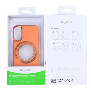 Rixus MagWrap Case For Apple iPhone 17 Orange