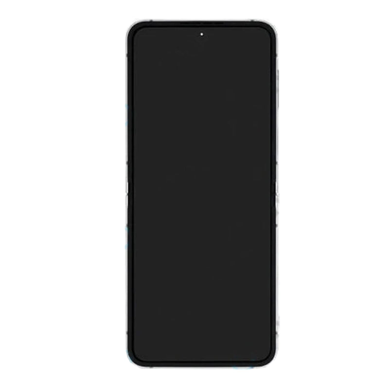 Samsung Galaxy Z Flip7 FE F761B Main Display And Digitizer With Frame White Service Pack