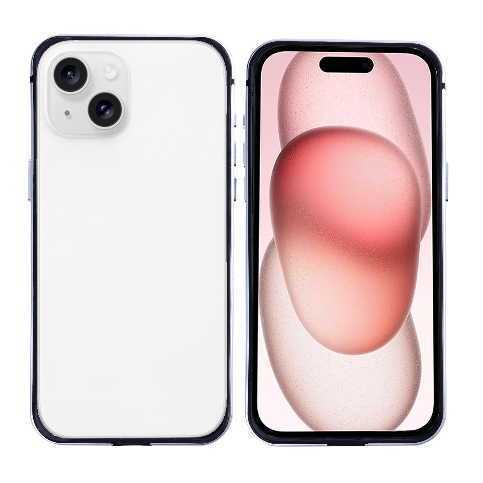 Rixus Crash Guard Case For Apple iPhone 15 Blue