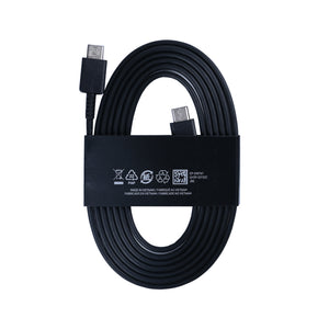 Data Cable USB-C To USB-C 180CM Black Retail Box