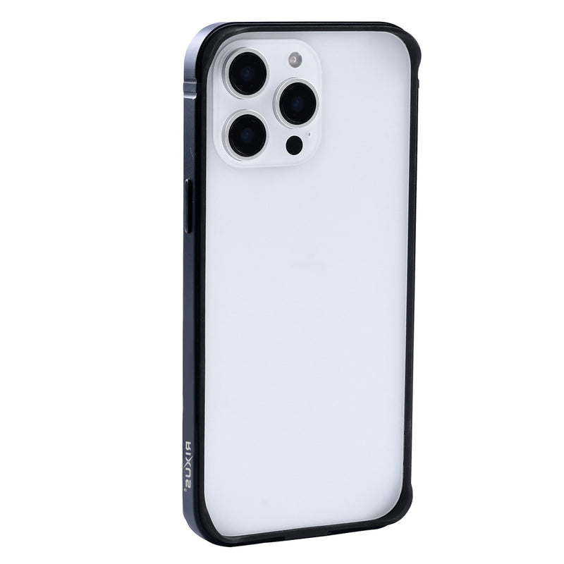 Rixus Crash Guard Case For Apple iPhone 15 Pro Max Black Titanium