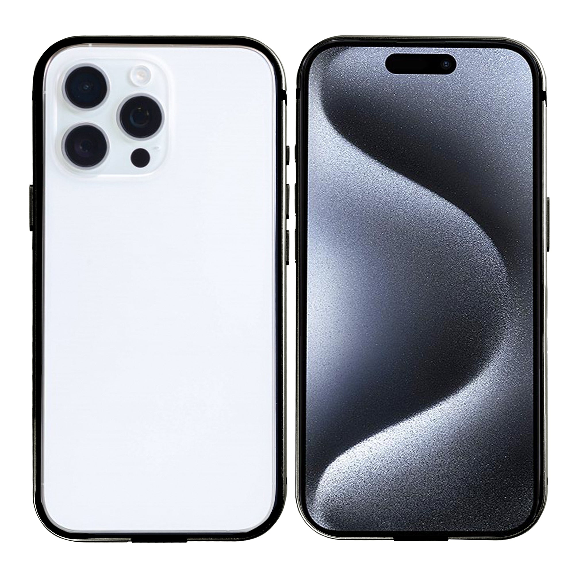 Rixus Crash Guard Case For Apple iPhone 15 Pro Max Natural Titanium