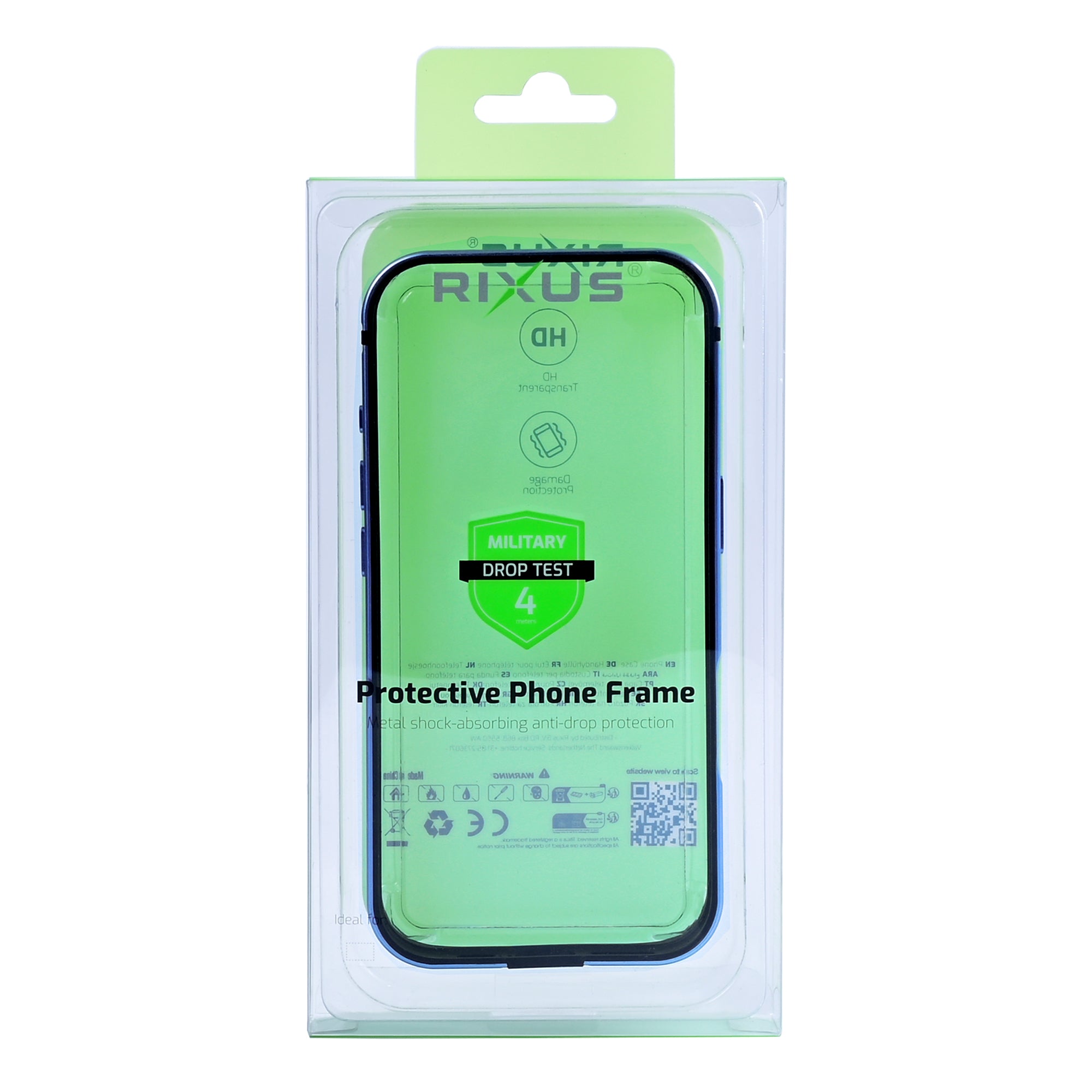 Rixus Crash Guard Case For Apple iPhone 16 Teal