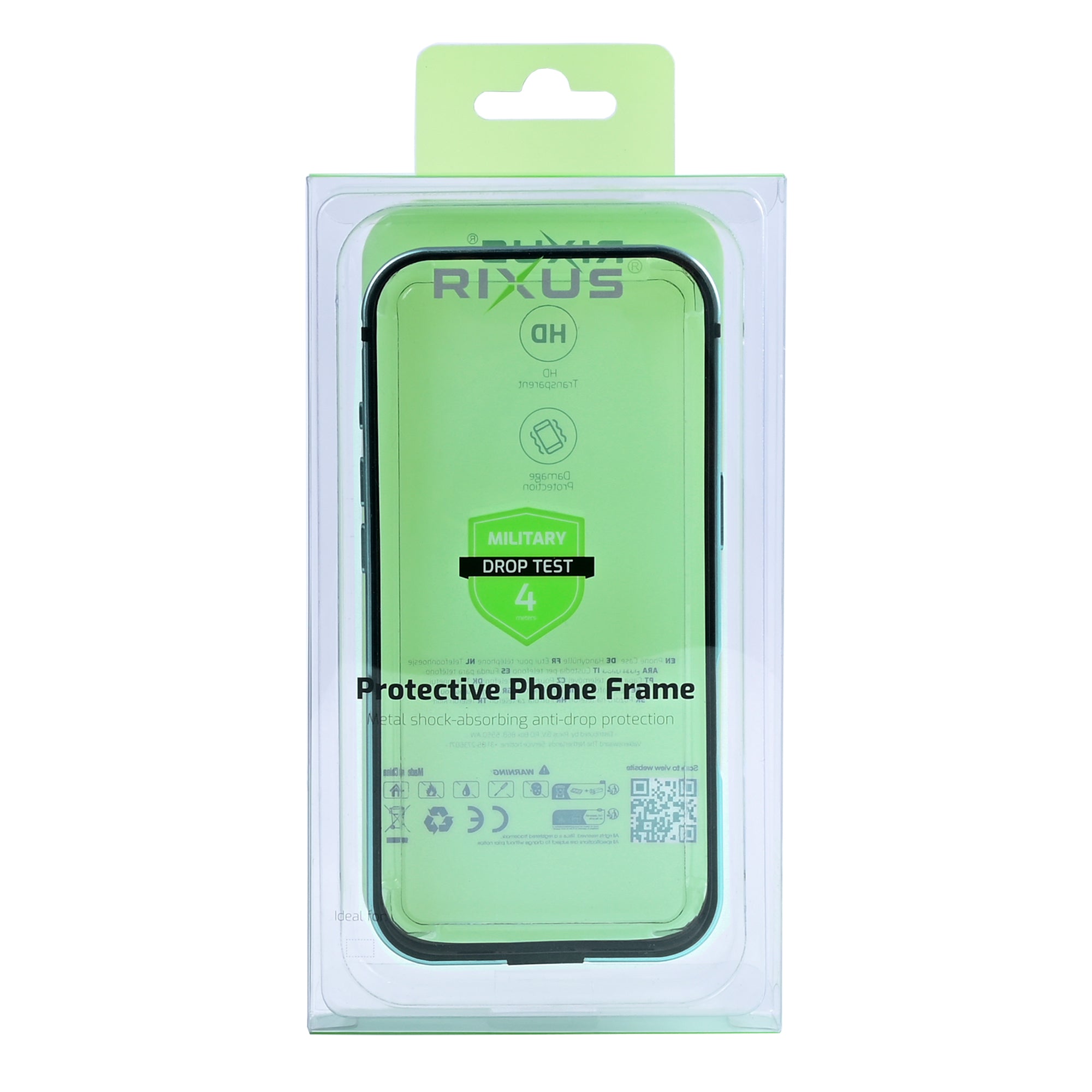 Rixus Crash Guard Case For Apple iPhone 16 Ultramarine