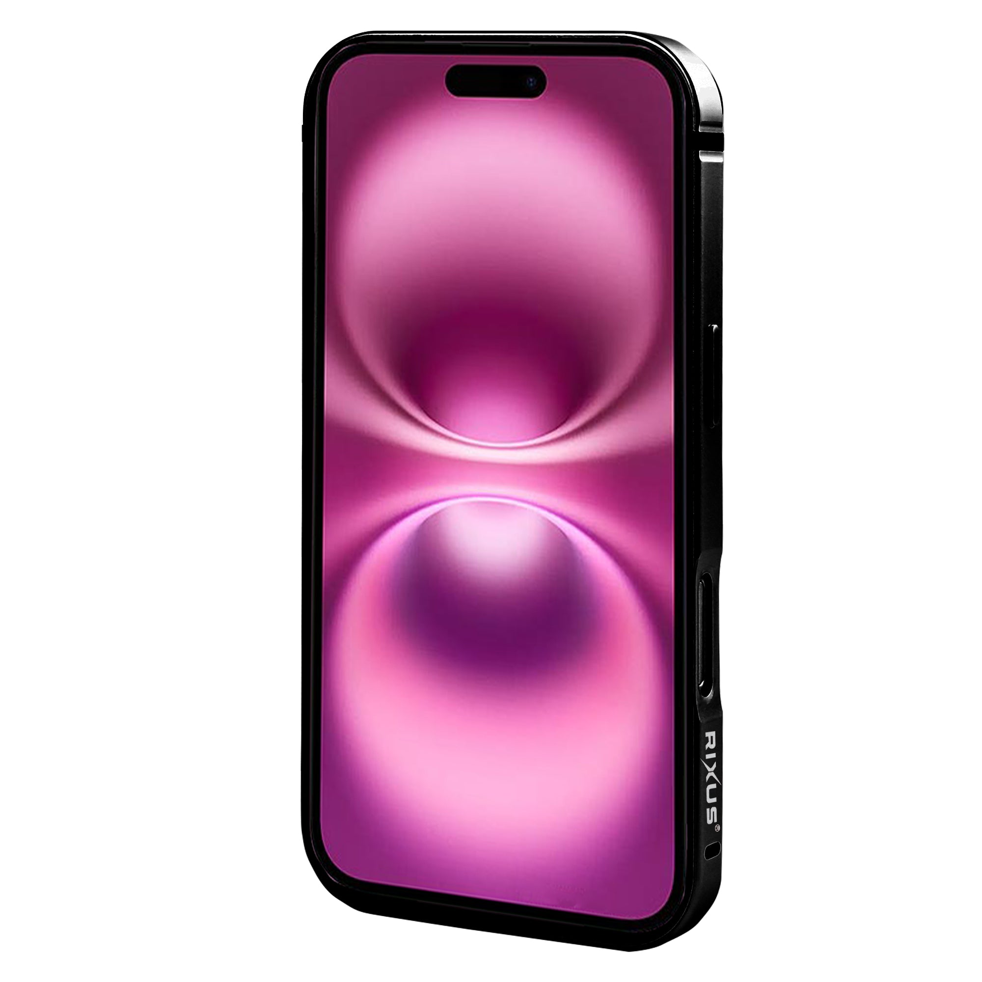 Rixus Crash Guard Case For Apple iPhone 16 Plus Black