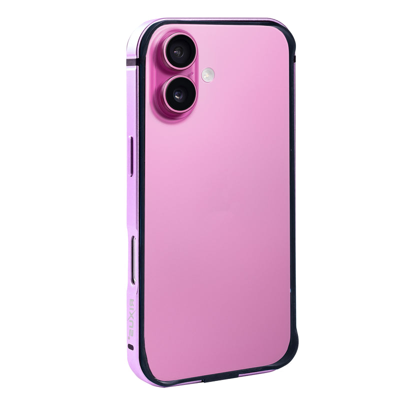 Rixus Crash Guard Case For Apple iPhone 16 Plus Pink