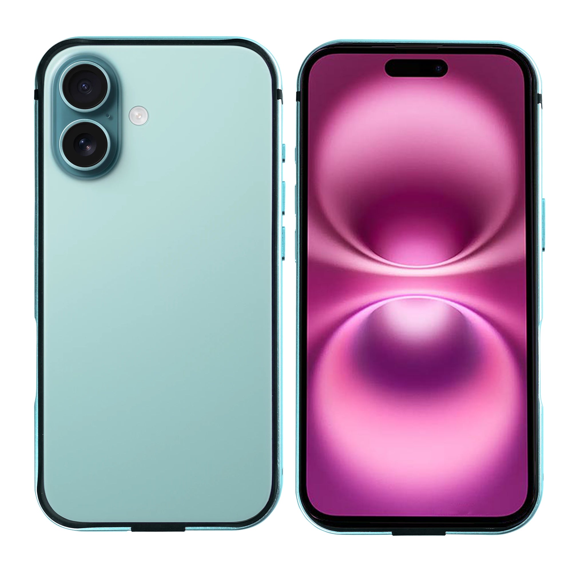 Rixus Crash Guard Case For Apple iPhone 16 Plus Ultramarine