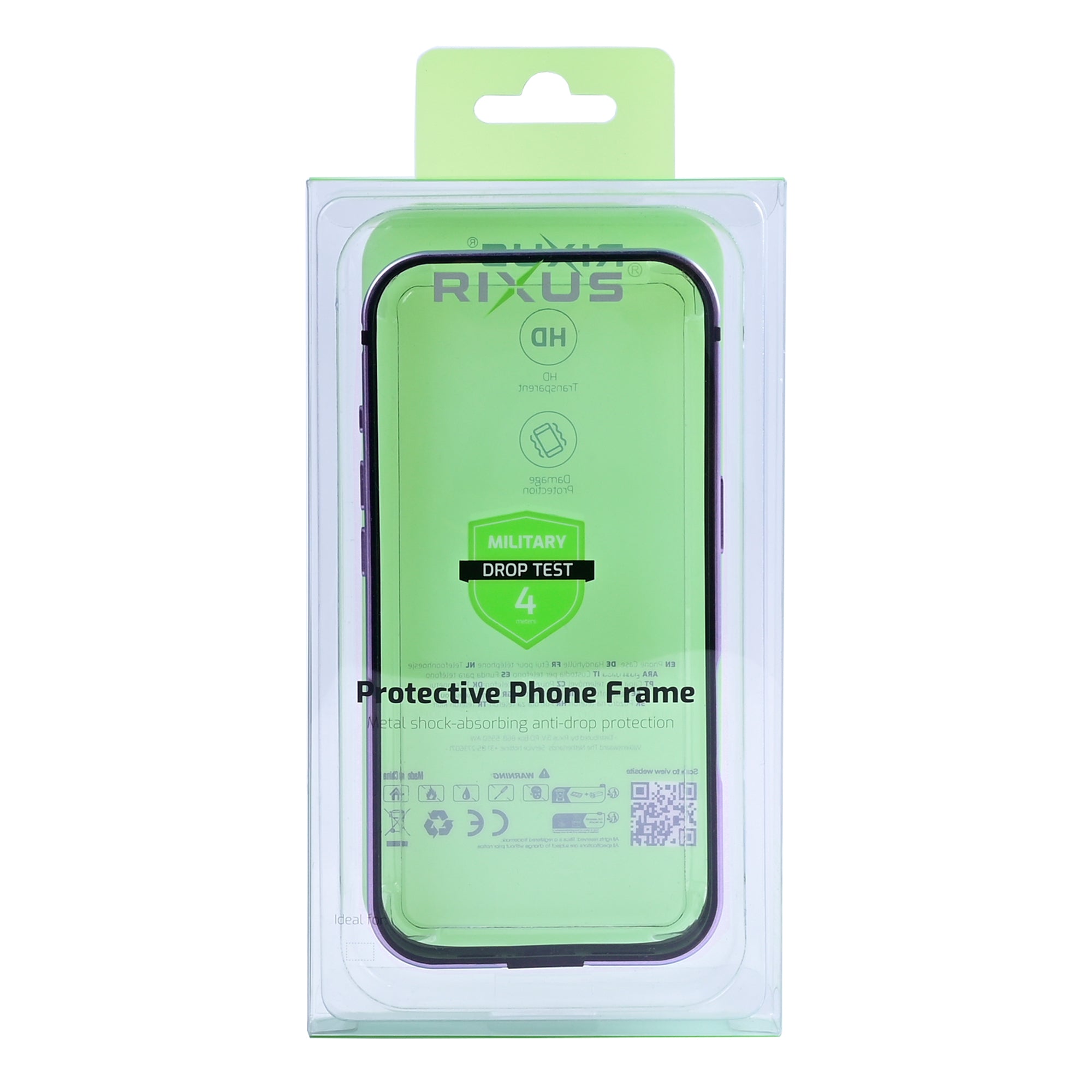 Rixus Crash Guard Case For Apple iPhone 17 Light Purple