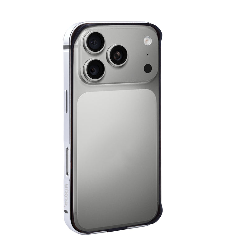 Rixus Crash Guard Case For Apple iPhone 17 Pro Silver