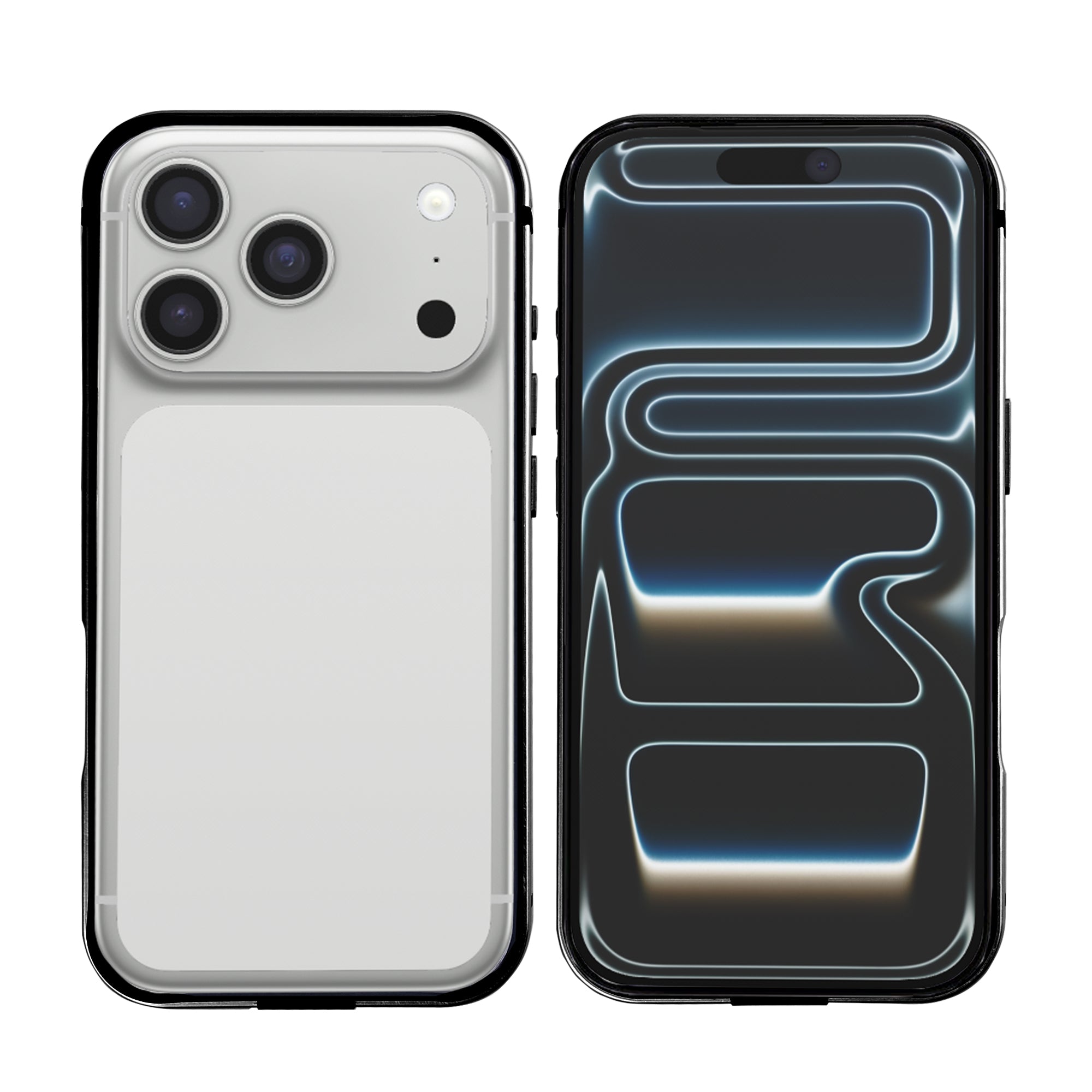 Rixus Crash Guard Case For Apple iPhone 17 Pro Black