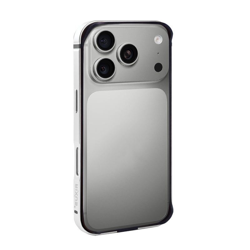 Rixus Crash Guard Case For Apple iPhone 17 Pro Light Grey