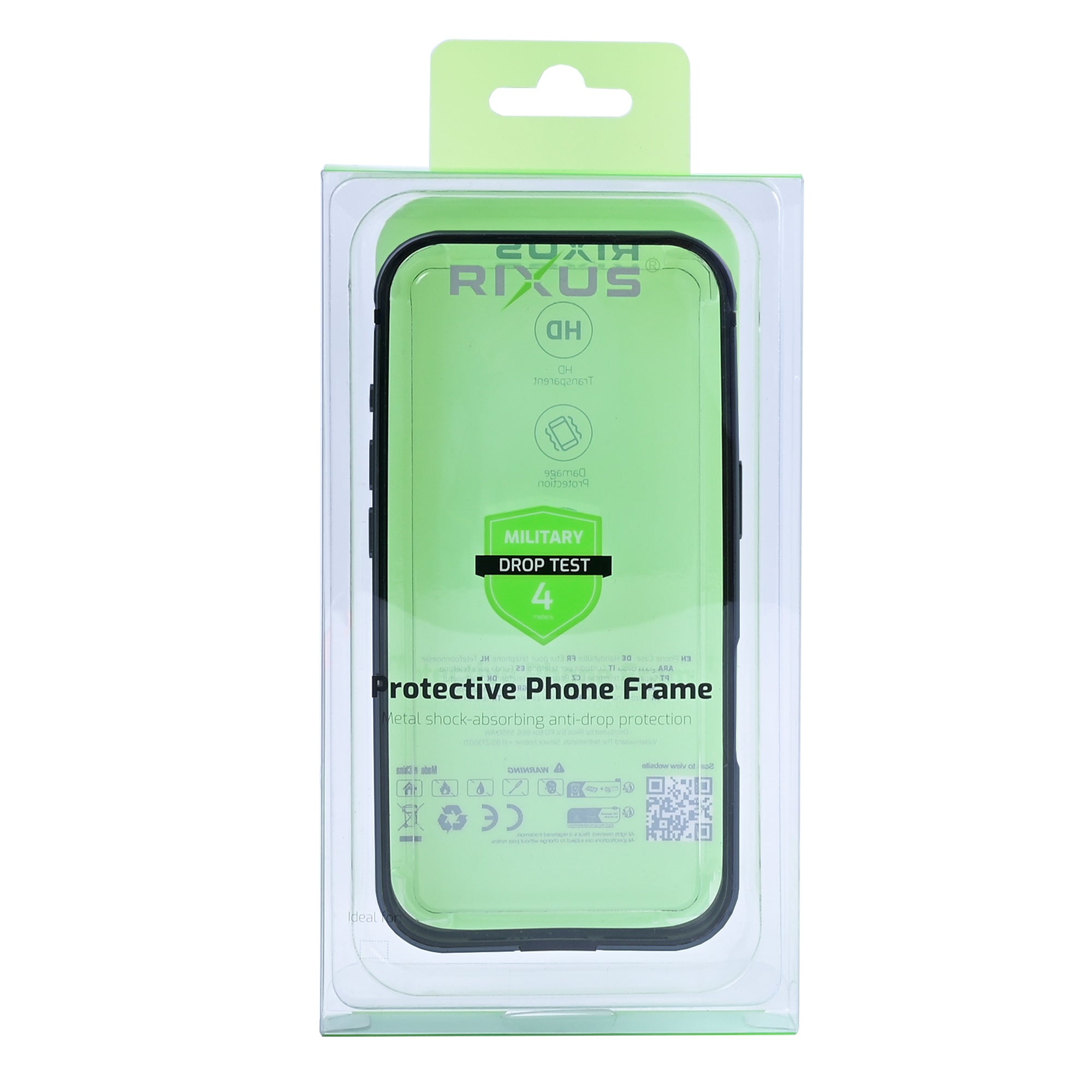 Rixus Crash Guard Case For Apple iPhone 17 Pro Max Light Blue