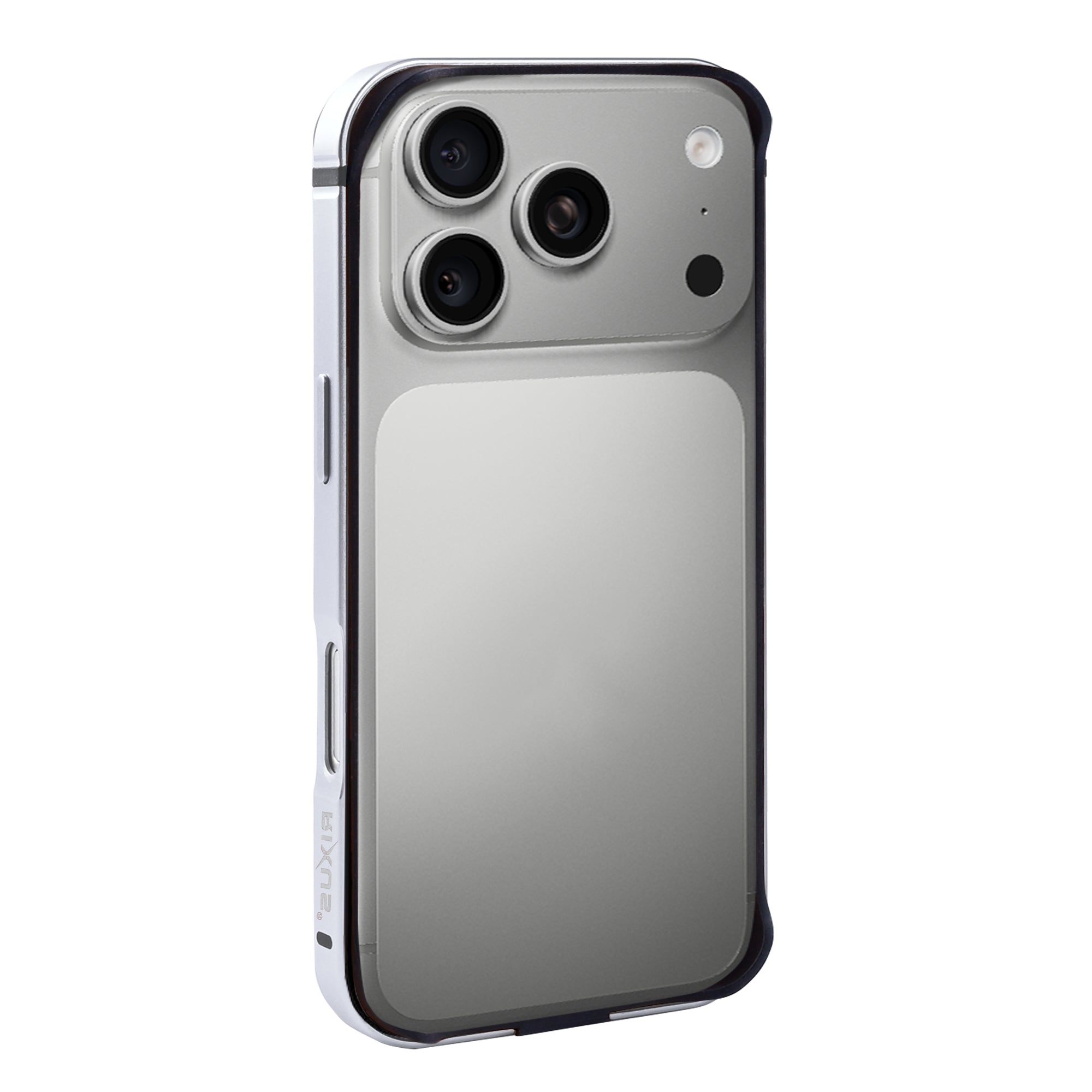 Rixus Crash Guard Case For Apple iPhone 17 Pro Max Silver