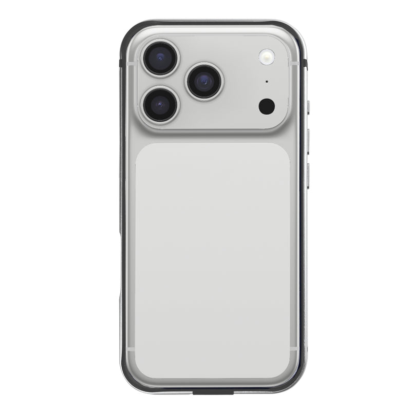 Rixus Crash Guard Case For Apple iPhone 17 Pro Max Light Grey