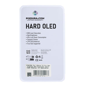 PIXDURA For iPhone 16 Pro Max Display And Digitizer Hard-OLED Premium (IC Removable)