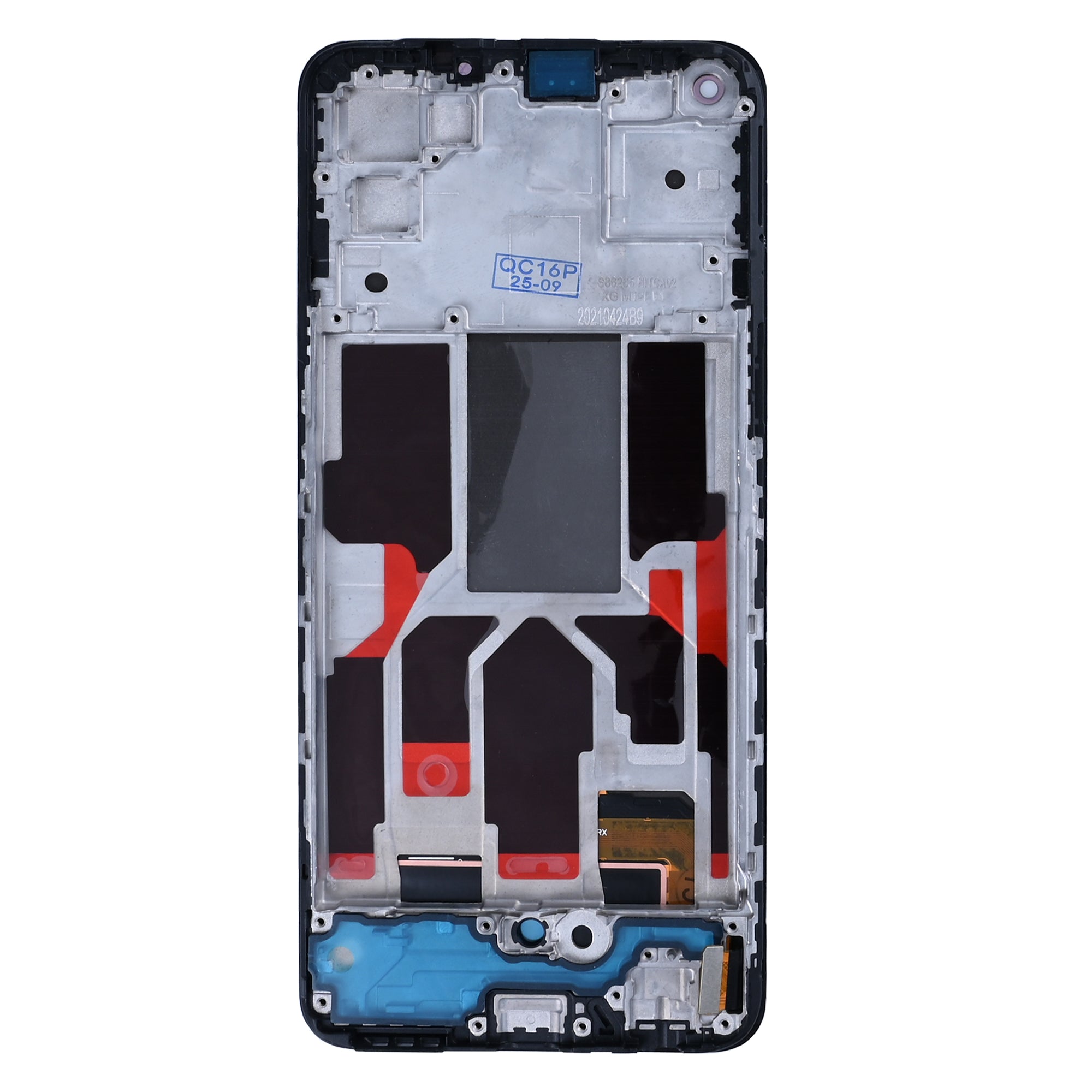 Realme GT Master Display And Digitizer With Frame Black OEM