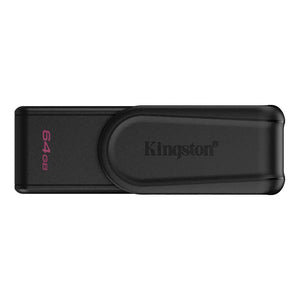Kingston 64GB DataTraveler Exodia S USB-A 3.2 Flash Drive Black
