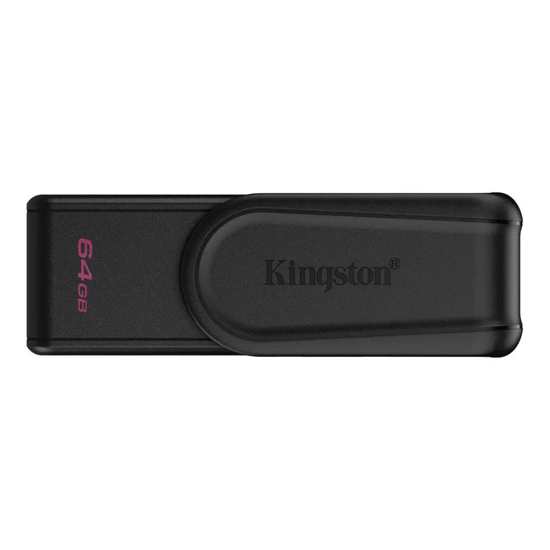 Kingston 64GB DataTraveler Exodia S USB-A 3.2 Flash Drive Black