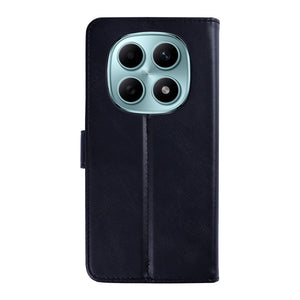 Rixus Bookcase For Xiaomi Redmi Note 15 Black