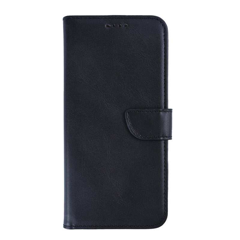 Rixus Bookcase For Xiaomi Redmi Note 15 Pro Plus Black