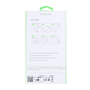 Rixus Anti-Burst Case With MagSafe Compatible For Xiaomi Redmi Note 15 Pro 5G Transparent