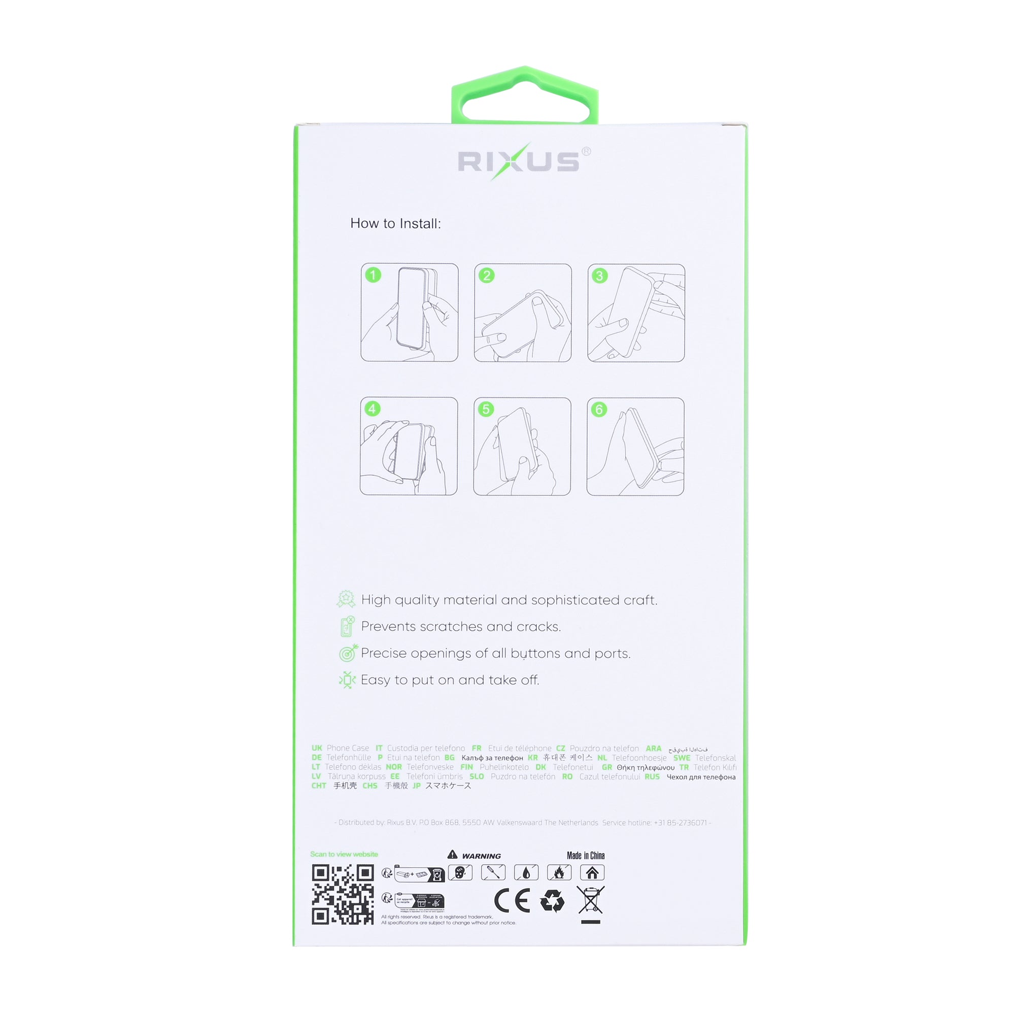 Rixus Anti-Burst Case With MagSafe Compatible For Xiaomi Redmi Note 15 Pro Plus Transparent