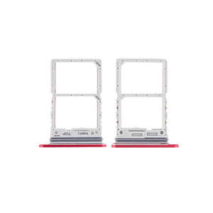 Samsung Galaxy Z Flip7 F766B Dual Sim Card Holder Coral Red OEM
