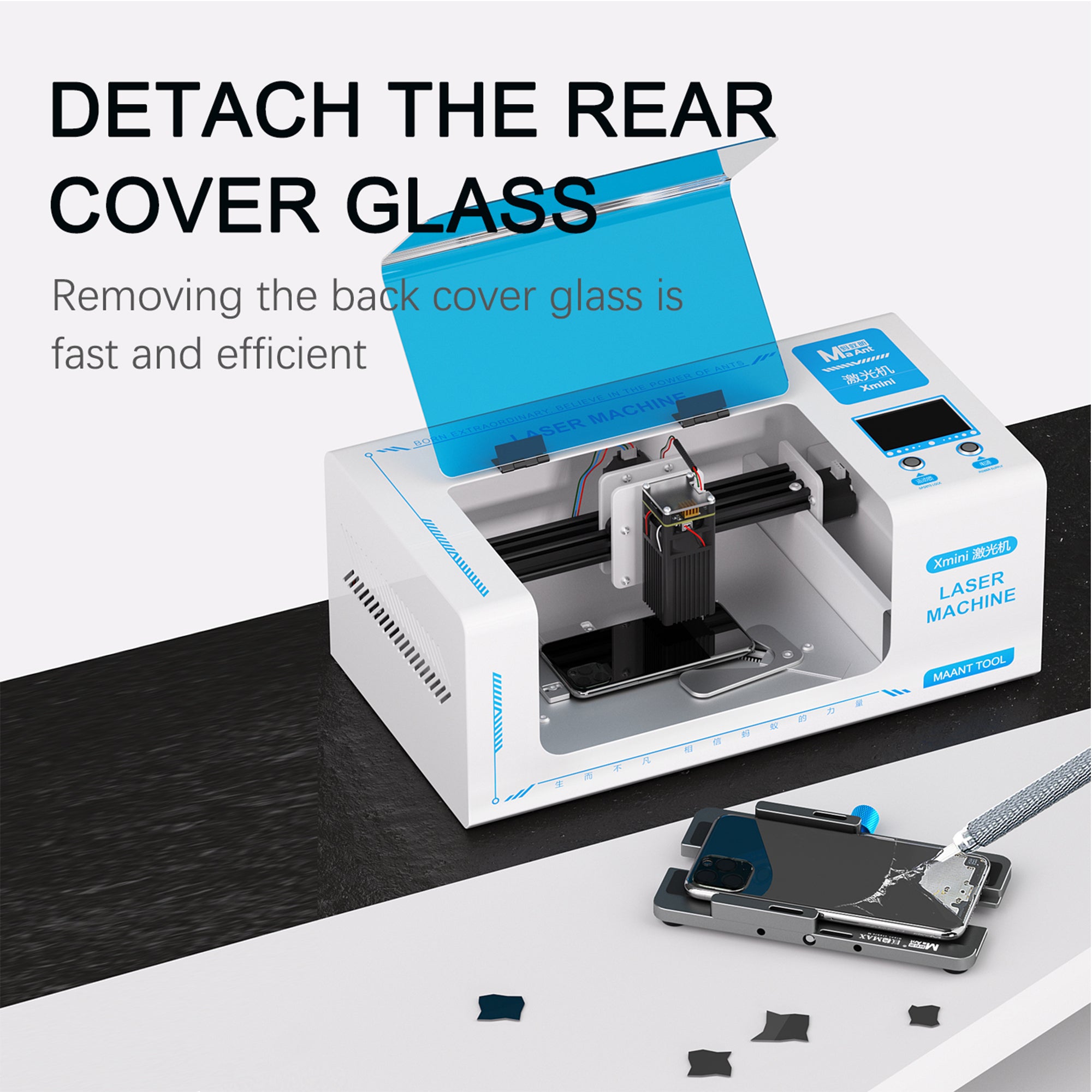 MAANT Xmini Laser Machine For iPhone 8 - 16 Series