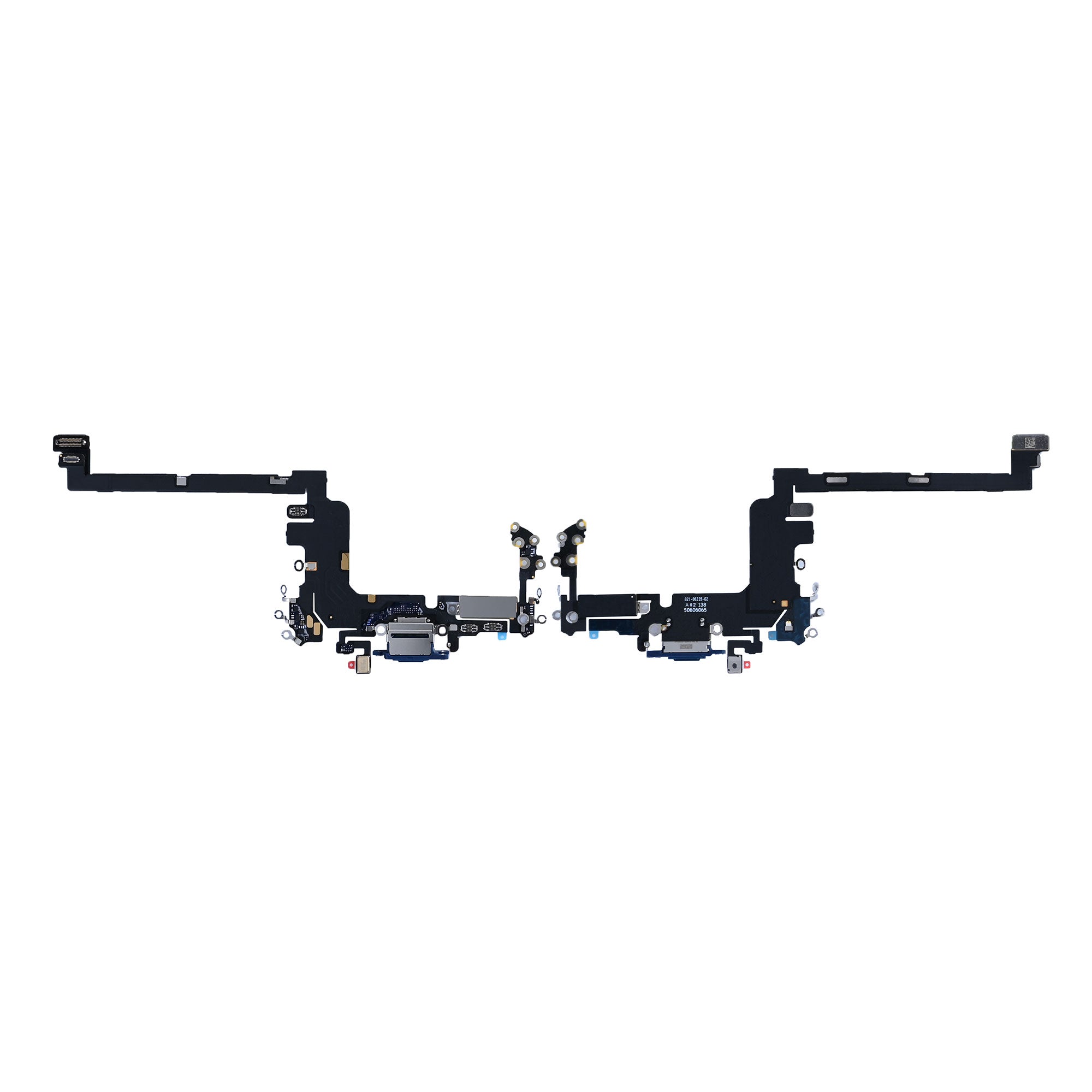 For Apple iPhone 17 Pro System Charging Flex Deep Blue Pulled