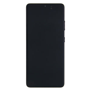 Samsung Galaxy S21 Ultra 5G G998B Display And Digitizer With Frame Phantom Black Pre-Assembled