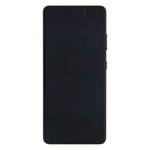 Samsung Galaxy S21 Ultra 5G G998B Display And Digitizer With Frame Phantom Black Pre-Assembled