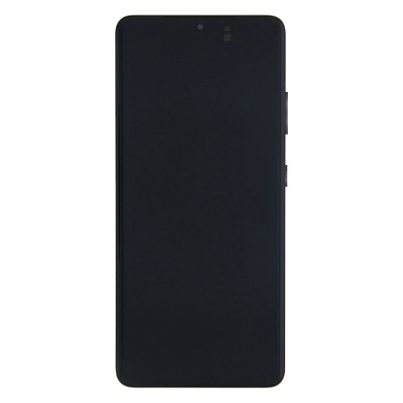 Samsung Galaxy S21 Ultra 5G G998B Display And Digitizer With Frame Phantom Black Pre-Assembled