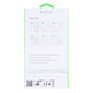 Rixus Anti-Burst Case For Xiaomi 17 Transparent