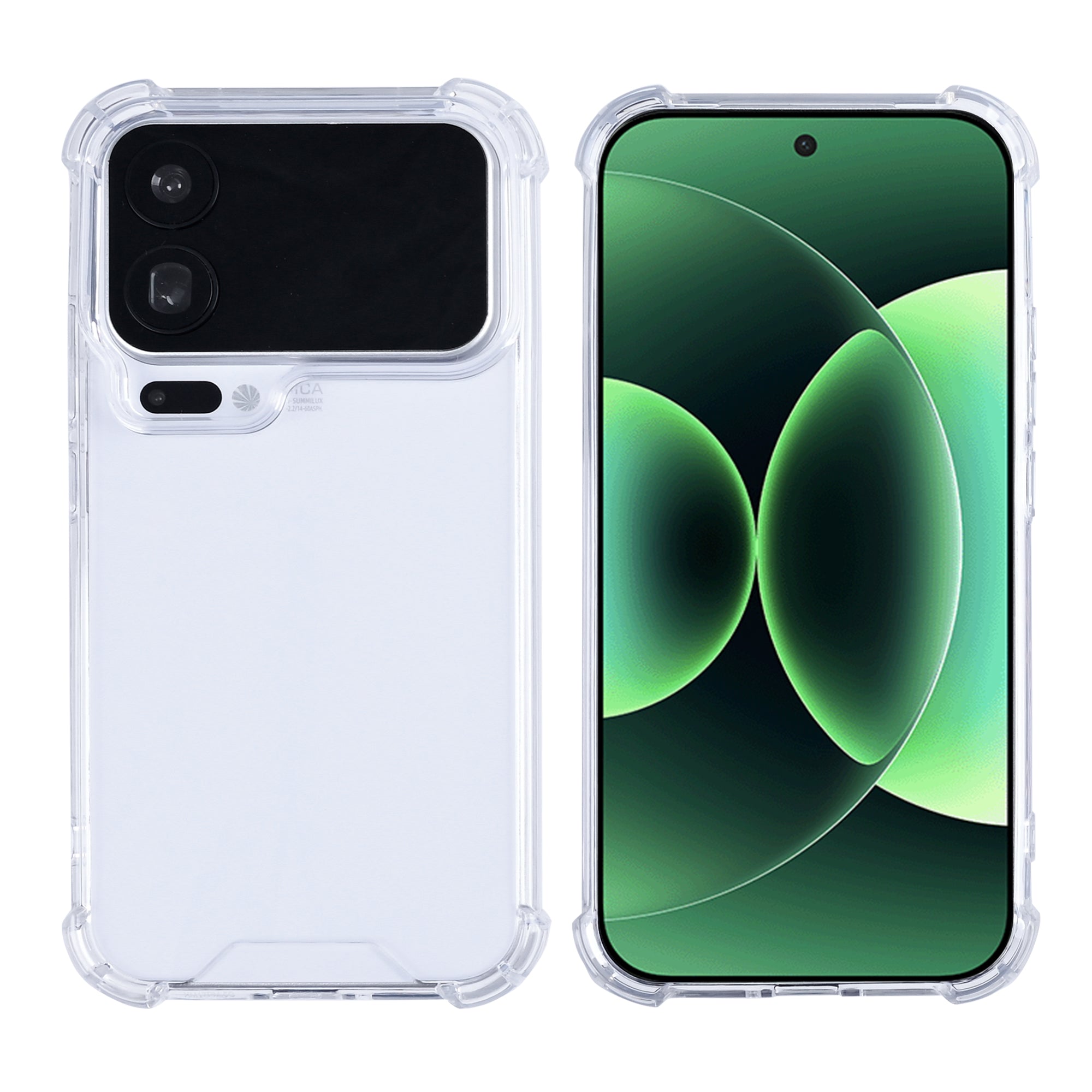 Rixus Anti-Burst Case For Xiaomi 17 Pro Transparent