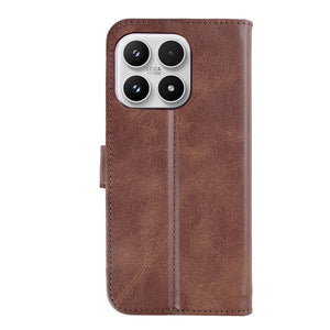 Rixus Bookcase For Xiaomi 17 Brown