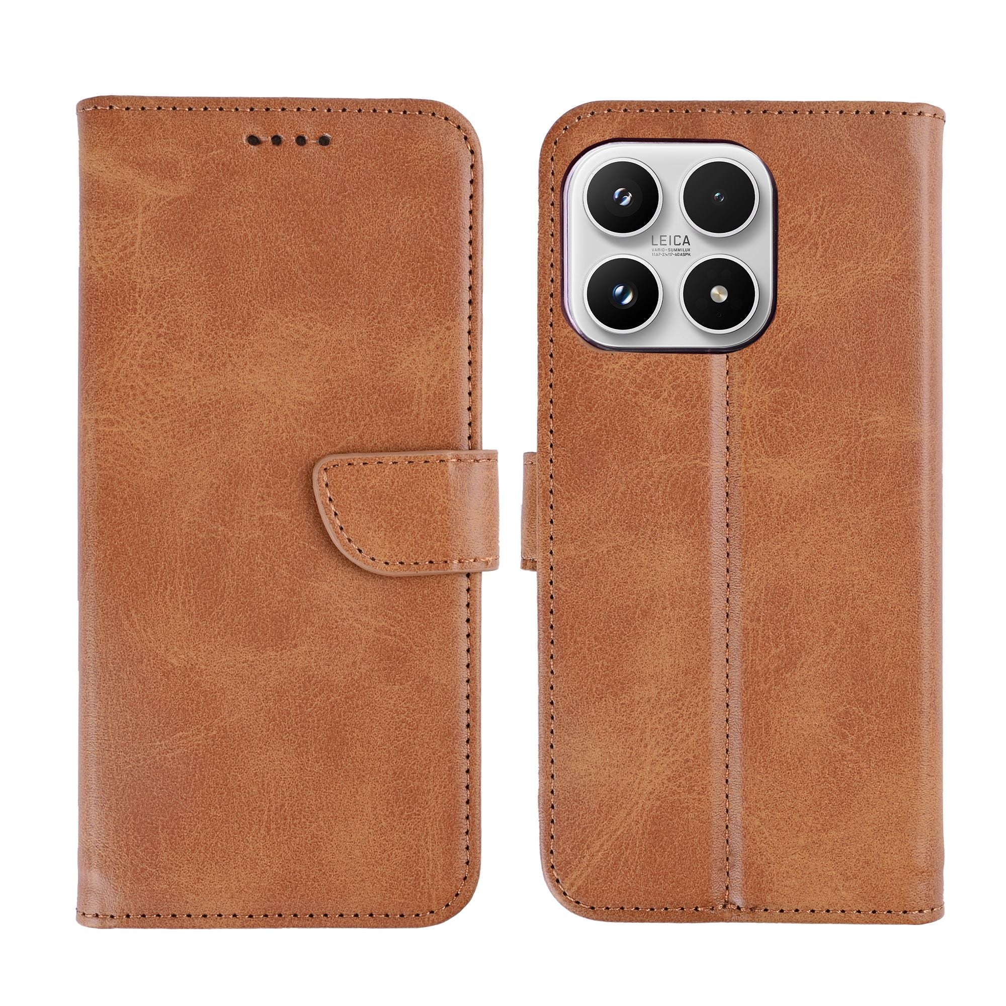 Rixus Bookcase For Xiaomi 17 Light Brown