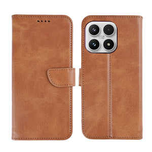 Rixus Bookcase For Xiaomi 17 Light Brown